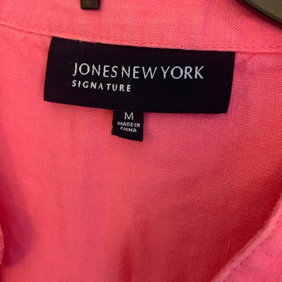 Jones New York Signature pink blouse - Picture 3 of 6
